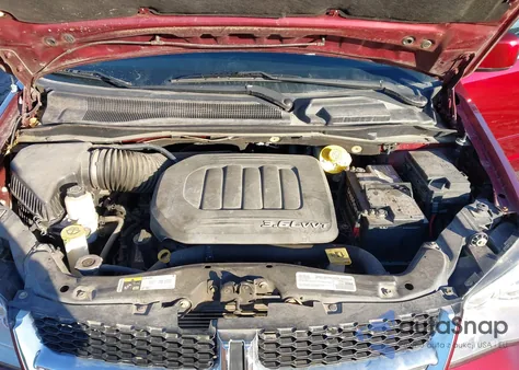 2016 Dodge Grand Caravan Sxt z USA, uszkodzony, nr VIN 2C4RDGCG1GR392595